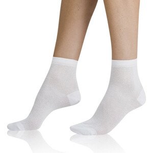 Dámske členkové ponožky AIRY ANKLE SOCKS - BELLINDA - biela 35 - 38