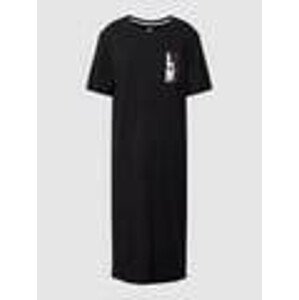 Dámska nočná košeľa YI2322635 001 čierna - DKNY XS