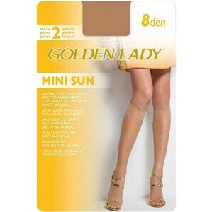Podkolienky Mini Sun 8 deň 2P - Golden Lady UNI tělová