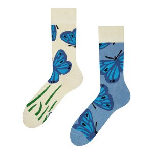 Veselé bambusové ponožky Dedoles Motýľ modrásek (DU-SC-RS-CB-1554) 43-46