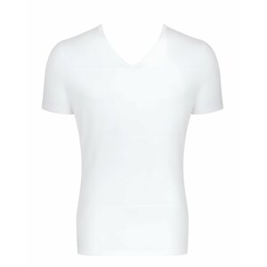 Pánske tielko GO Shirt V-Neck Slim Fit - WHITE - biele 0003 - SLOGGI WHITE S