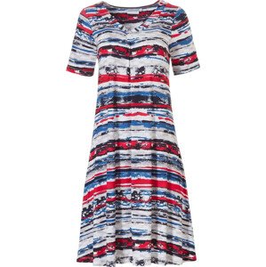 Dámske plážové šaty 16191-140-3 modro-červené-biele - Pastunette XL