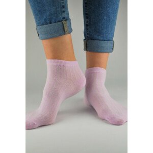 Ažúrové unisex ponožky ST021 fialová 35-38