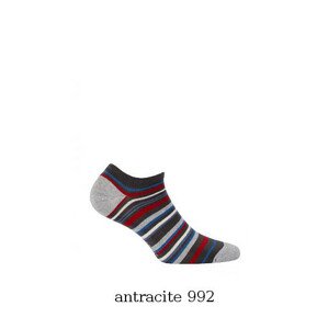 Pánske ponožky Perfect Man W91.N01 -WOLA 45-47 Hnědá