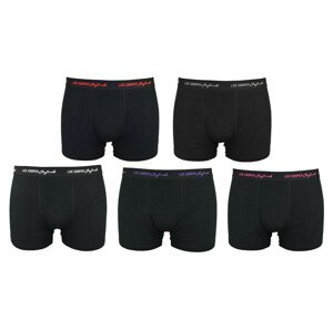 Pánske boxerky 34136 - LEE COOPER XL černo-červená