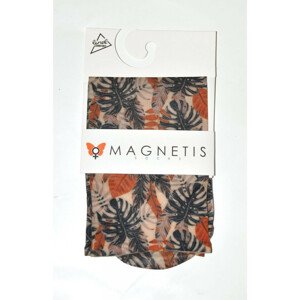 Dámske silonkové ponožky 905 - Magnetis 36-40 hnědá-béžová