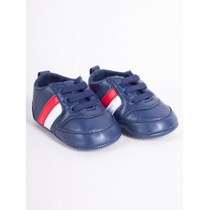 Yoclub Detské chlapčenské topánky OBO-0207C-6100 Navy Blue 0-6 měsíců