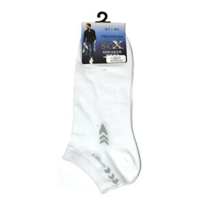 Pánske ponožky WiK 16418 Premium Sneaker Socks 39-46 bílá 43-46