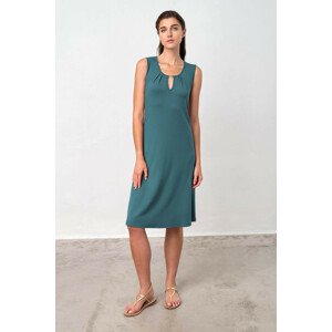 Vamp - Pohodlné dámske šaty - Syrah 18489 - Vamp green atlantic M