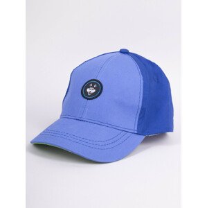 Chlapčenská čiapka YO! CZD-0640 Boy modrá 50-54 cm