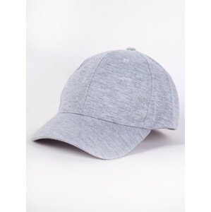 Pánska čiapka YO! CZD-0669 melanžově šedá 56-60 cm