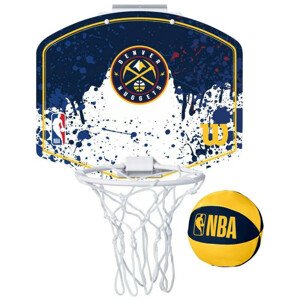 Basketbalová doska Wilson NBA Team Denver Nuggets Mini Hoop WTBA1302DEN jedna velikost