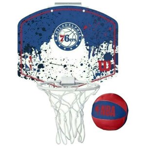 Basketbalový kôš NBA Team Philadelphia 76ers Mini Hoop WTBA1302PHI - Wilson jedna velikost
