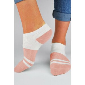 Bavlnené ponožky ST019 Růžová 31-34