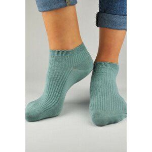 Bavlnené dámske ponožky ST014 tyrkysová 36-41