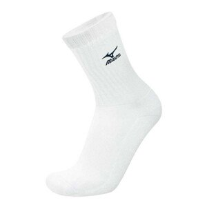 Ponožky Volley stredná 67XUU715 71 biele - Mizuno S
