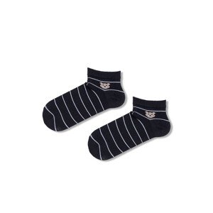Dámske ponožky Milena 1146 Malý medvedík 37-41 černá 37-41