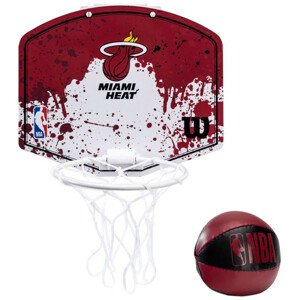 Basketbalová doska Wilson NBA Team Miami Heat Mini Hoop WTBA1302MIA jedna velikost