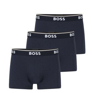 3PACK pánske boxerky Hugo Boss tmavo modré (50475274 480) L