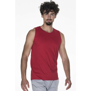 Pánske tričko bez rukávov M SHORT 21340 - Promostars Červená 2XL