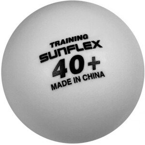 Loptička na stolný tenis Sunflex * 6 ks S21603 bílá