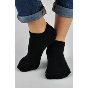 Chlapčenské ažúrové ponožky SB017 černá 39-42