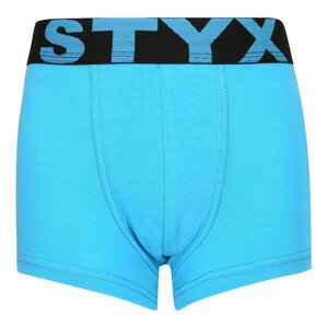 Detské boxerky Styx športová guma svetlo modré (GJ1169) 6-8 let