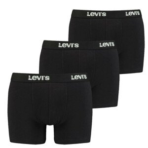 Pánske boxerky 3Pack 37149-0664 čierna - Levi's L