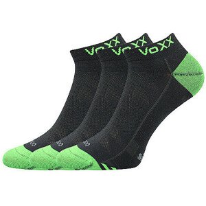 3PACK ponožky VoXX bambusové tmavo šedé (Bojar)