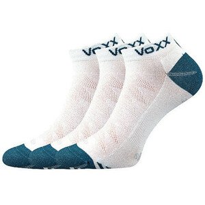 3PACK ponožky VoXX bambusové biele (Bojar)