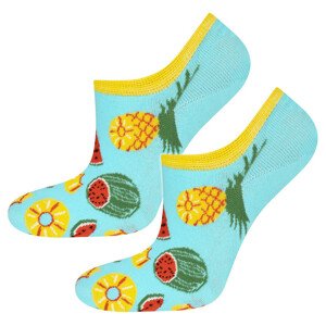 Dámske ponožky ťapky SOXO - Melón, ananás