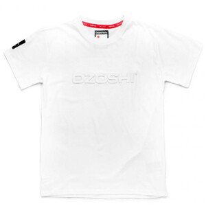 Pánske tričko Ozoshi Naoto M Tričko biele O20TSRACE004 M