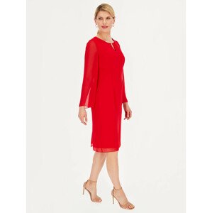 Dámske šaty Gabriella červená - Potis & Verso 42/XL červená