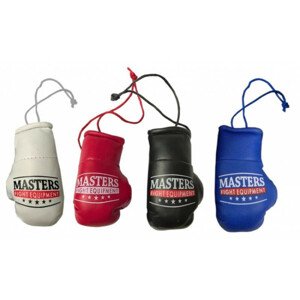 Prívesok na kľúče Box rukavice mini 180312-02 Mix farieb - Masters one size červená s potiskem