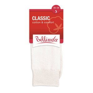Dámske ponožky CLASSIC cotton comfort biela - BELLINDA 35-38 bílá