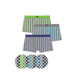 Pánske vzorované boxerky Redo Bambus M-3XL mix barev-mix designu L