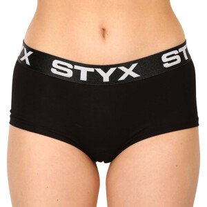 Dámske nohavičky Styx s nohavičkou čierne (IN960) M