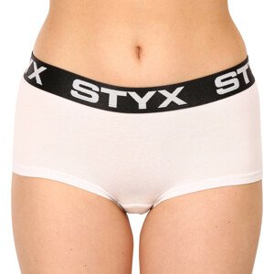 Dámske nohavičky Styx s nohavičkou bielej (IN1061) XL