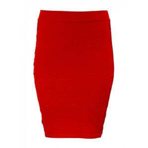 Pletená sukňa in-su1004 červená - Koucla S/M červená