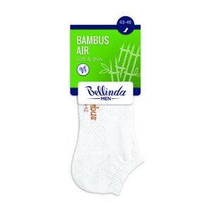 Dámske bambusové ponožky BAMBUS AIR biele - BELLINDA 35-38
