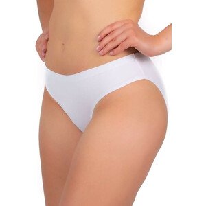 Bezšvové nohavičky Mini Bikini biele bílá S