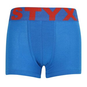 Detské boxerky Styx športová guma modré (GJ1167) 6-8 let