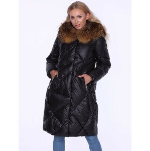 PERSO Kabát BLH220039FR Čierna farba XL