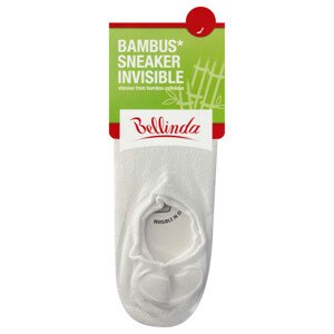 Unisex ponožky invisible BAMBUS SNEAKER SOCKS - BELLINDA - biela 43 - 46
