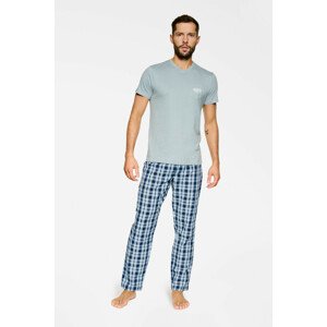 Pánske pyžamo PROBE RENE VILARD 39905 šedá XL