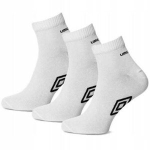 Pánske členkové ponožky LOWX3BL biela - Umbro 43-46
