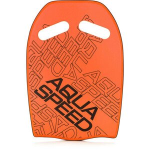 Plavecké dosky AQUA SPEED WAVE Kickboard 75 oranžová/čierna OS