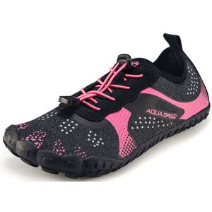 AQUA SPEED Plavecké topánky Aqua Shoe Nautilus Pink/Grey Melange 36