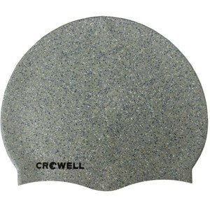 Silikónová kúpacia čiapka Crowell Recycling Pearl v striebornej farbe.2 NEUPLATŇUJE SE