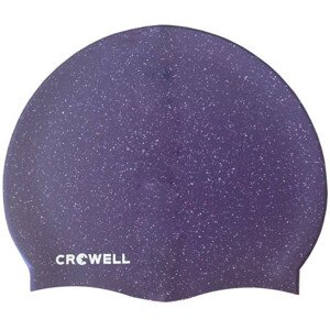 Silikónová plavecká čiapka Crowell Recycling Pearl vo fialovej farbe.4 NEUPLATŇUJE SE